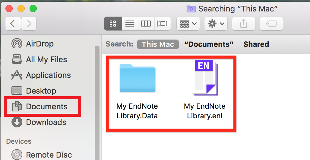 endnote word toolbar mac