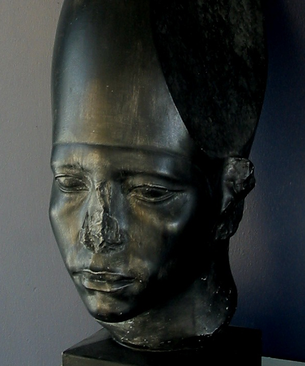 Amenemhat 3. (”det sorte kongehoved”). Egyptisk, ca. 1820 f.Kr. 
